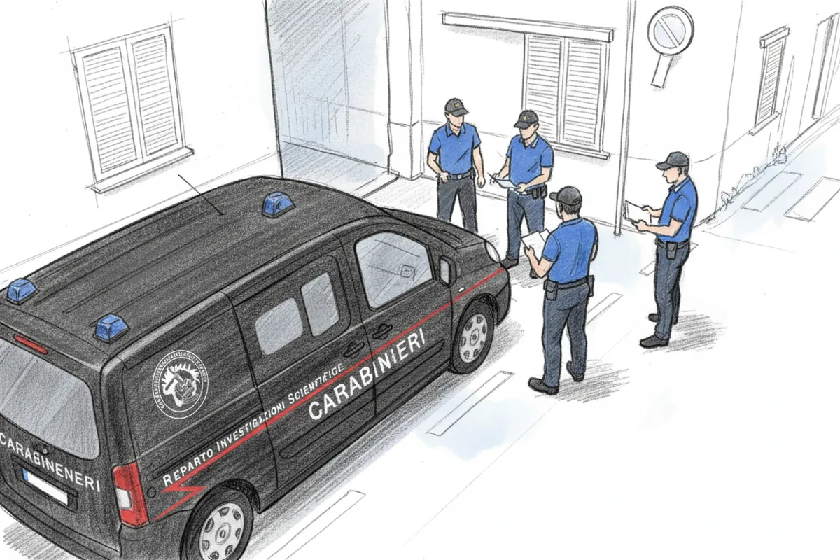 Illustrazione a corredo: Rapine in villa: il blitz che ha scatenato il panico, 5 arresti e l'inseguimento all'alba!