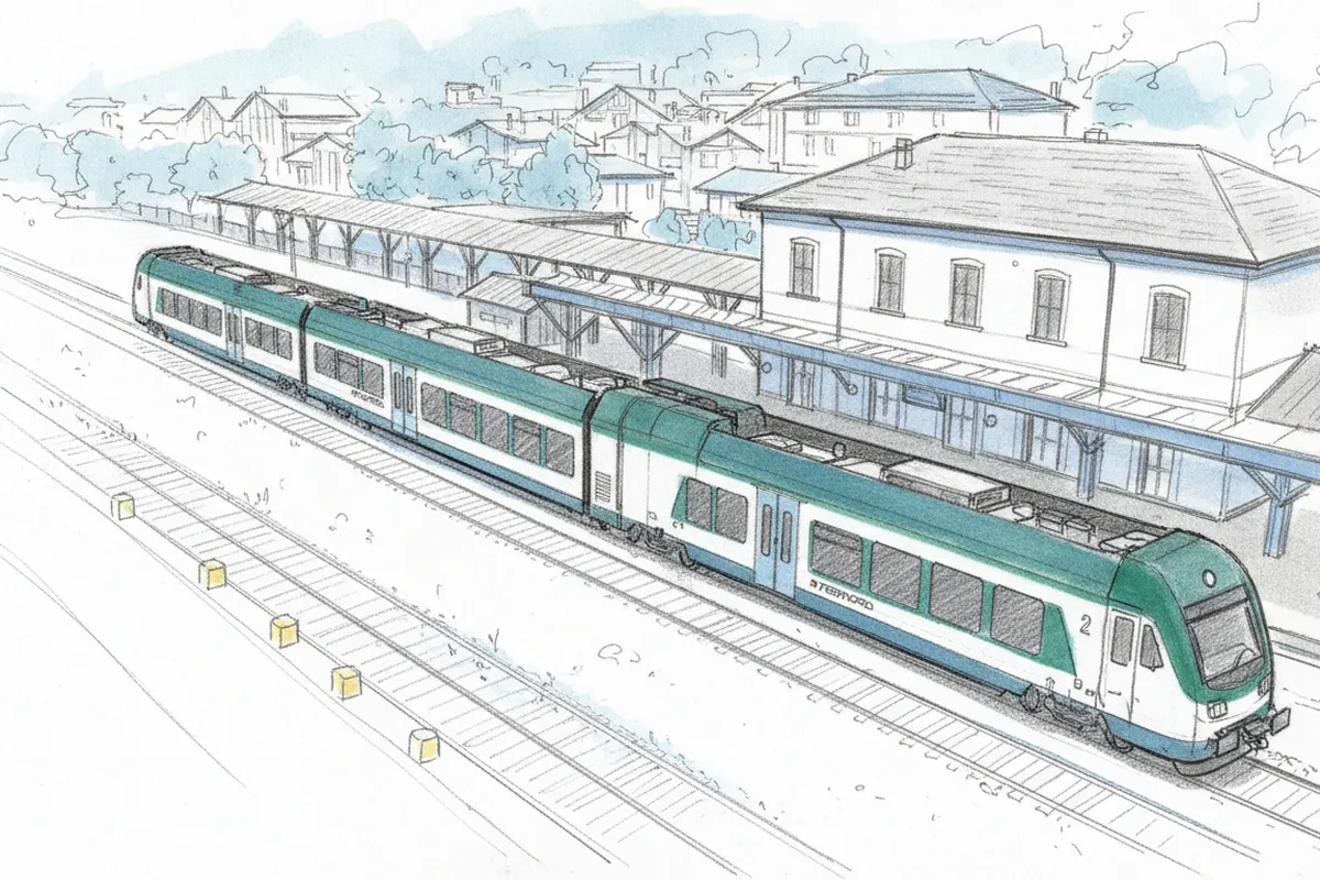 Illustrazione a corredo: Treni fermi tra Marone e Pisogne per sette settimane: scopri perché e cosa cambia per i pendolari