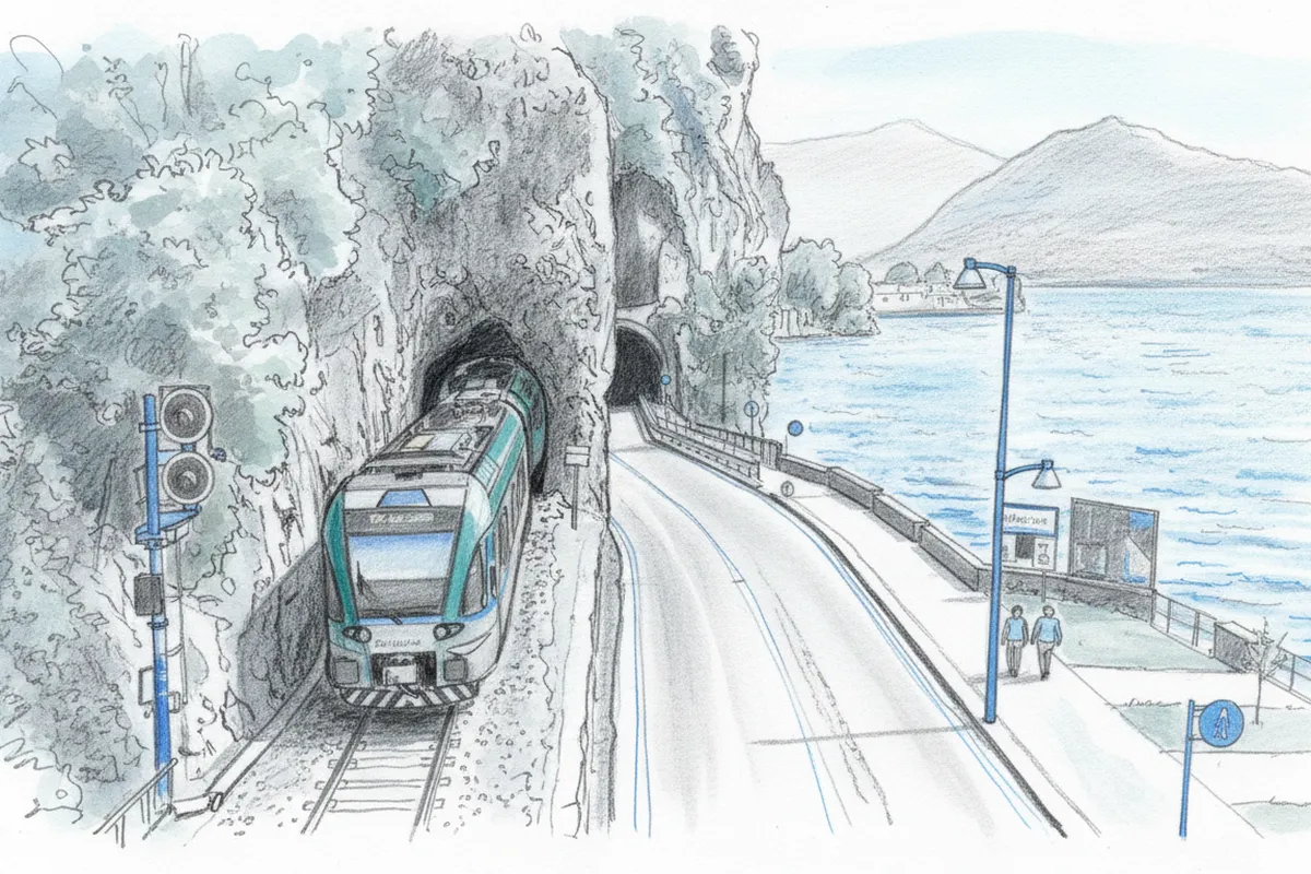 Illustrazione a corredo: La linea dei pendolari si ferma ancora: due mesi di stop sulla Brescia-Edolo, ecco dove e quando