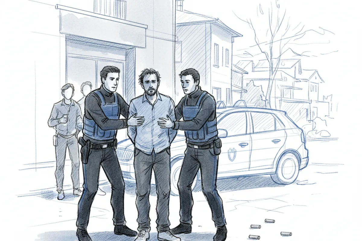 Illustrazione a corredo: Sparò cinque colpi contro la discoteca piena di ragazzi: ecco come è finita la fuga del ricercato sul Garda