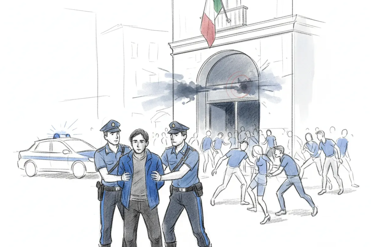 Illustrazione a corredo: Sparò ad altezza d'uomo contro la discoteca piena di giovani: ecco dove si nascondeva il ricercato da otto mesi