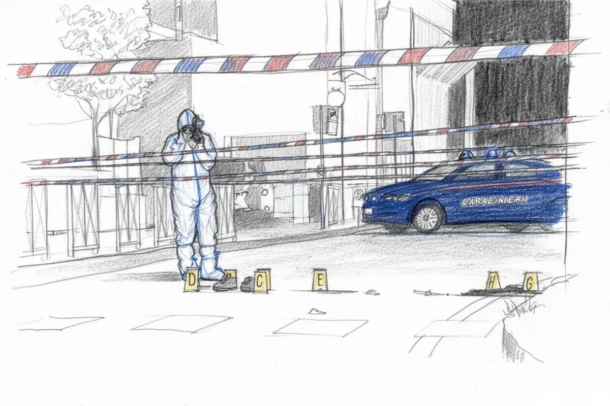 Illustrazione a corredo: Dramma a Crema: ragazzo di 19 anni accoltellato a morte fuori da un supermercato