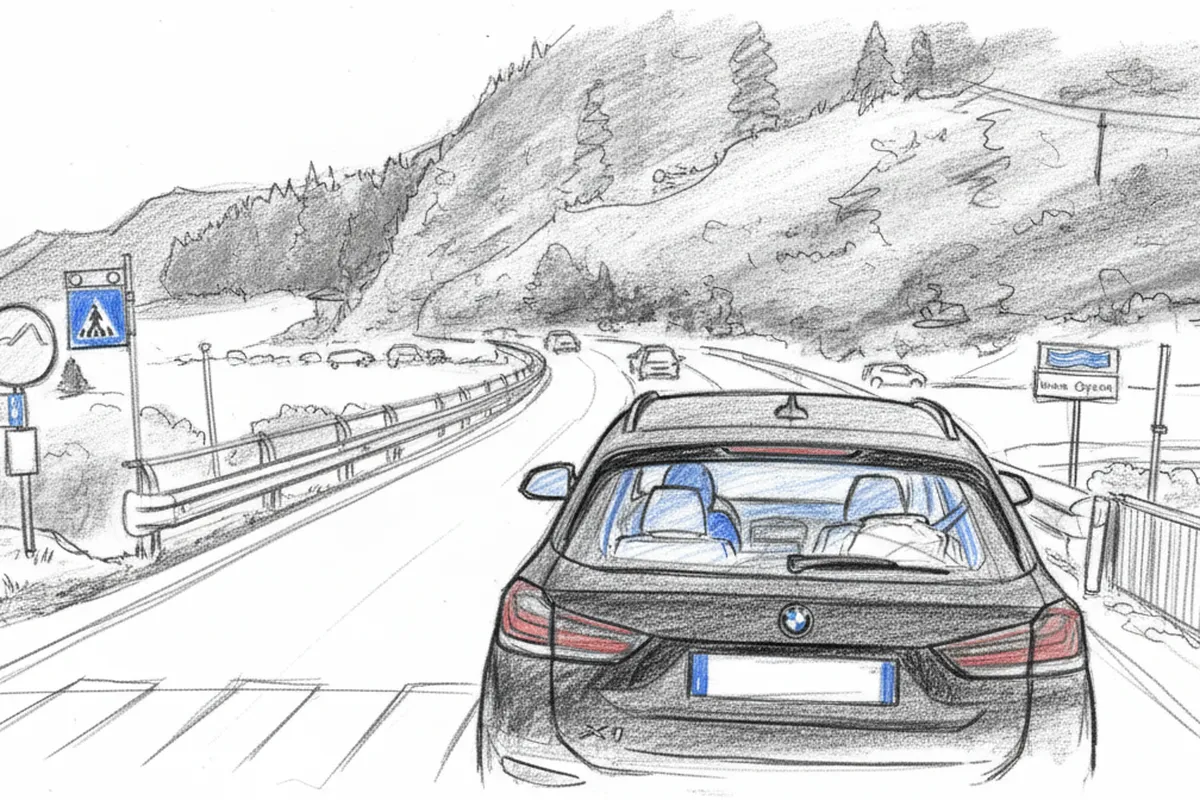Illustrazione a corredo: Valle Camonica: allarme traffico, gallerie chiuse e strade bloccate per eventi!